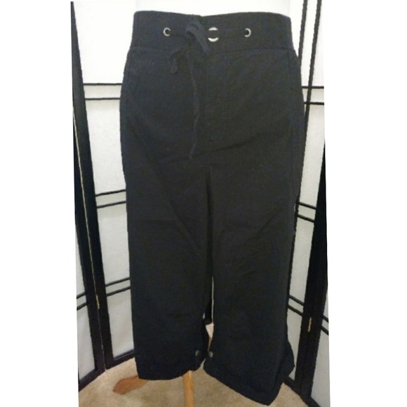 Lane Bryant Pants - {Lane Bryant} Black Cropped Pants